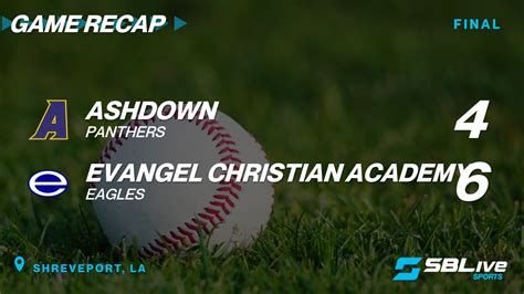 evangel christian academy baseball